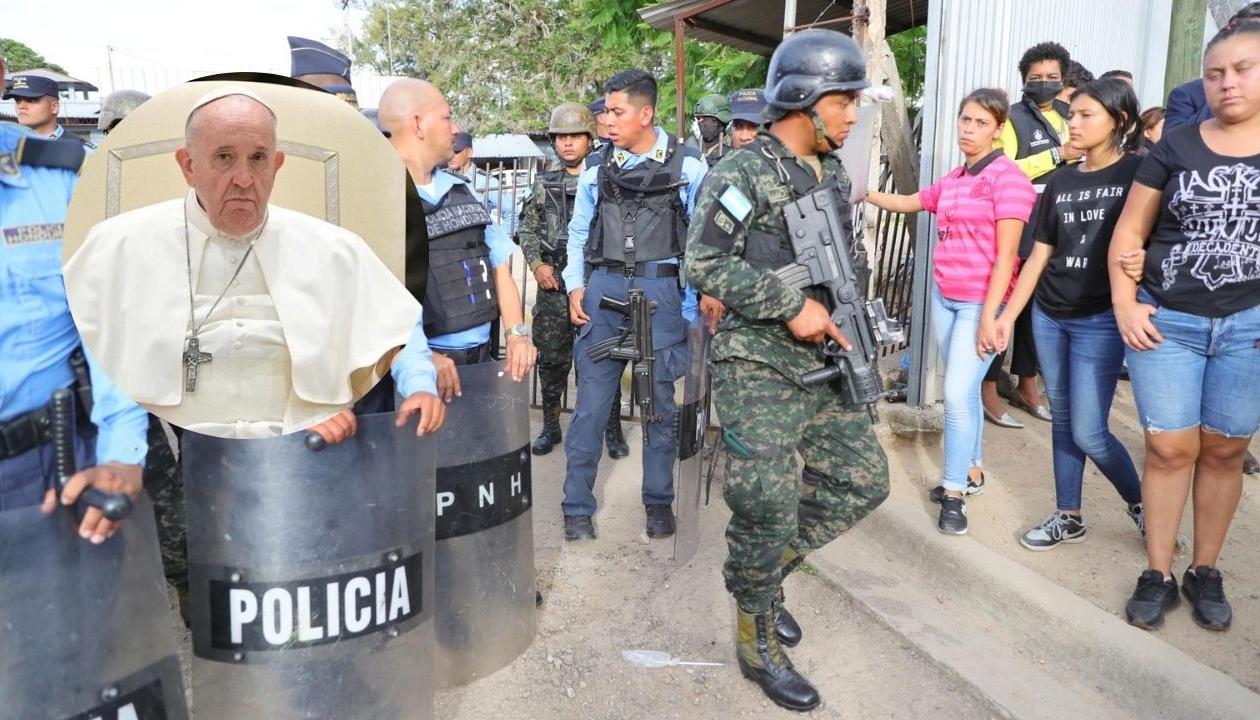 Papa Francisco ora por reculusas muertas en enfrentamiento.
