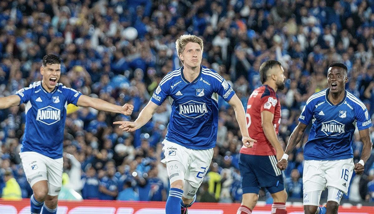 Millonarios se impuso de local ante el Independiente Medellín. 