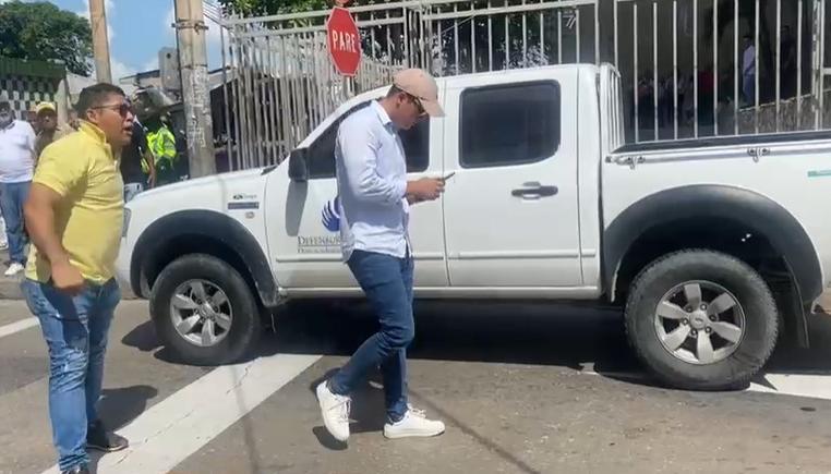 Brandon Esparragoza, corresponsal de Caracol Radio.