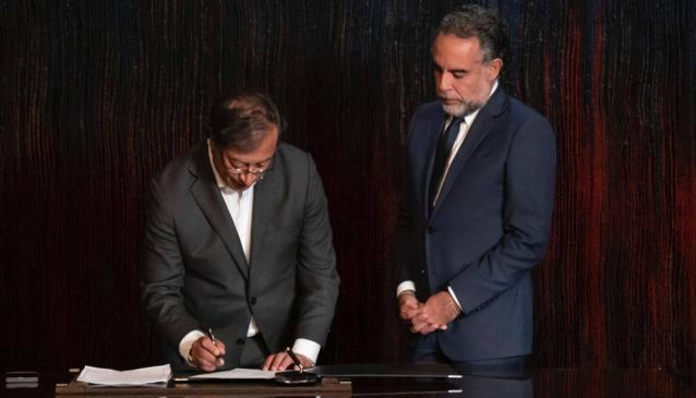 Gustavo Petro y Armando Benedetti.