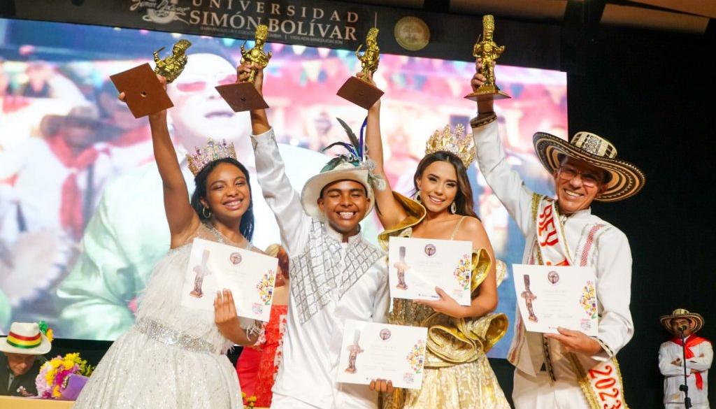 Reyes del Carnaval 2023 recibieron Congo de Oro