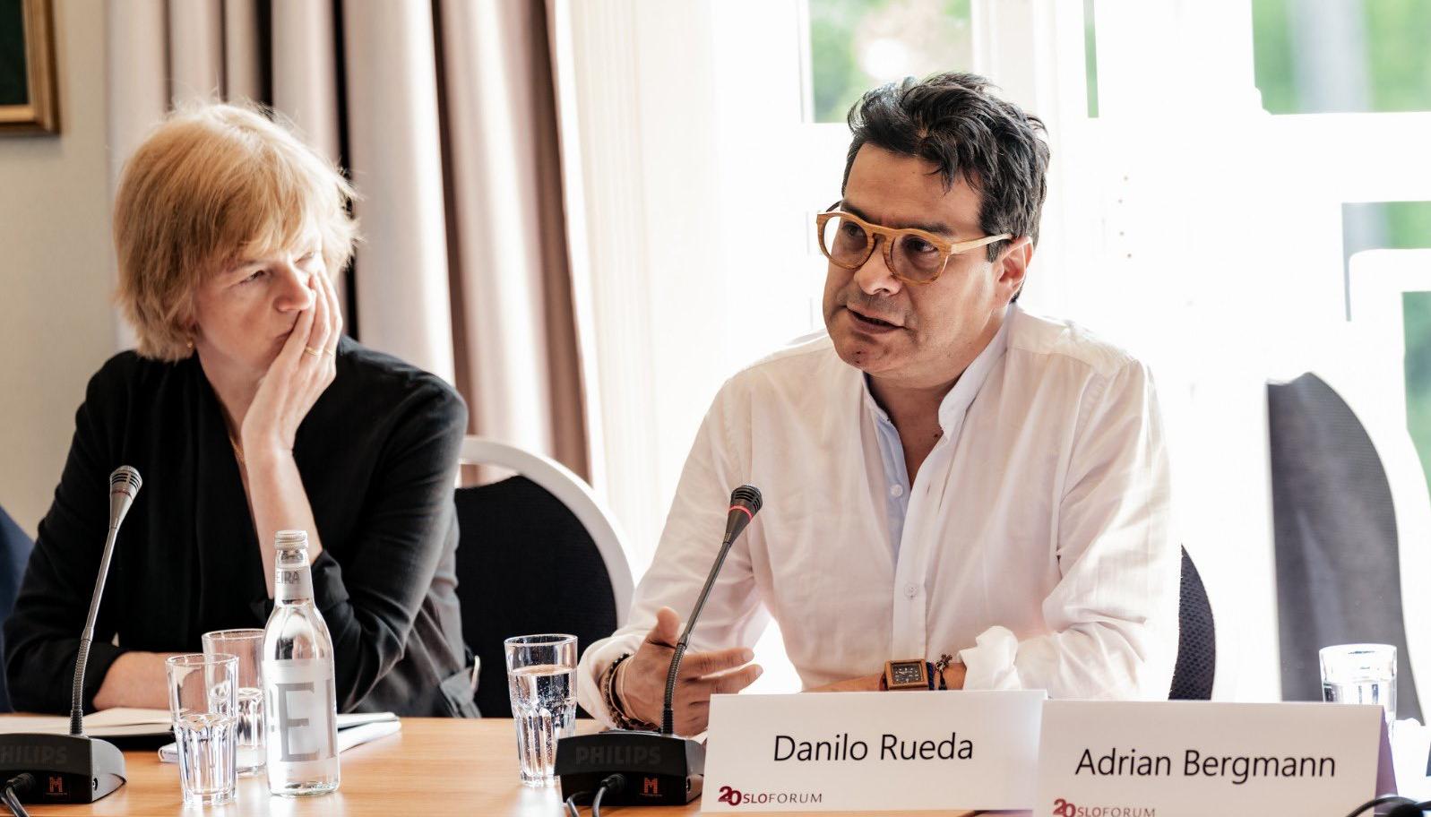 El Alto Comisionado para la Paz, Danilo Rueda.