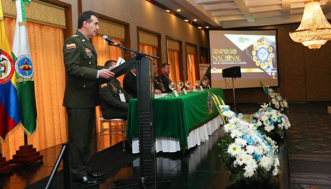 El director de la Policía, el general William René Salamanca.