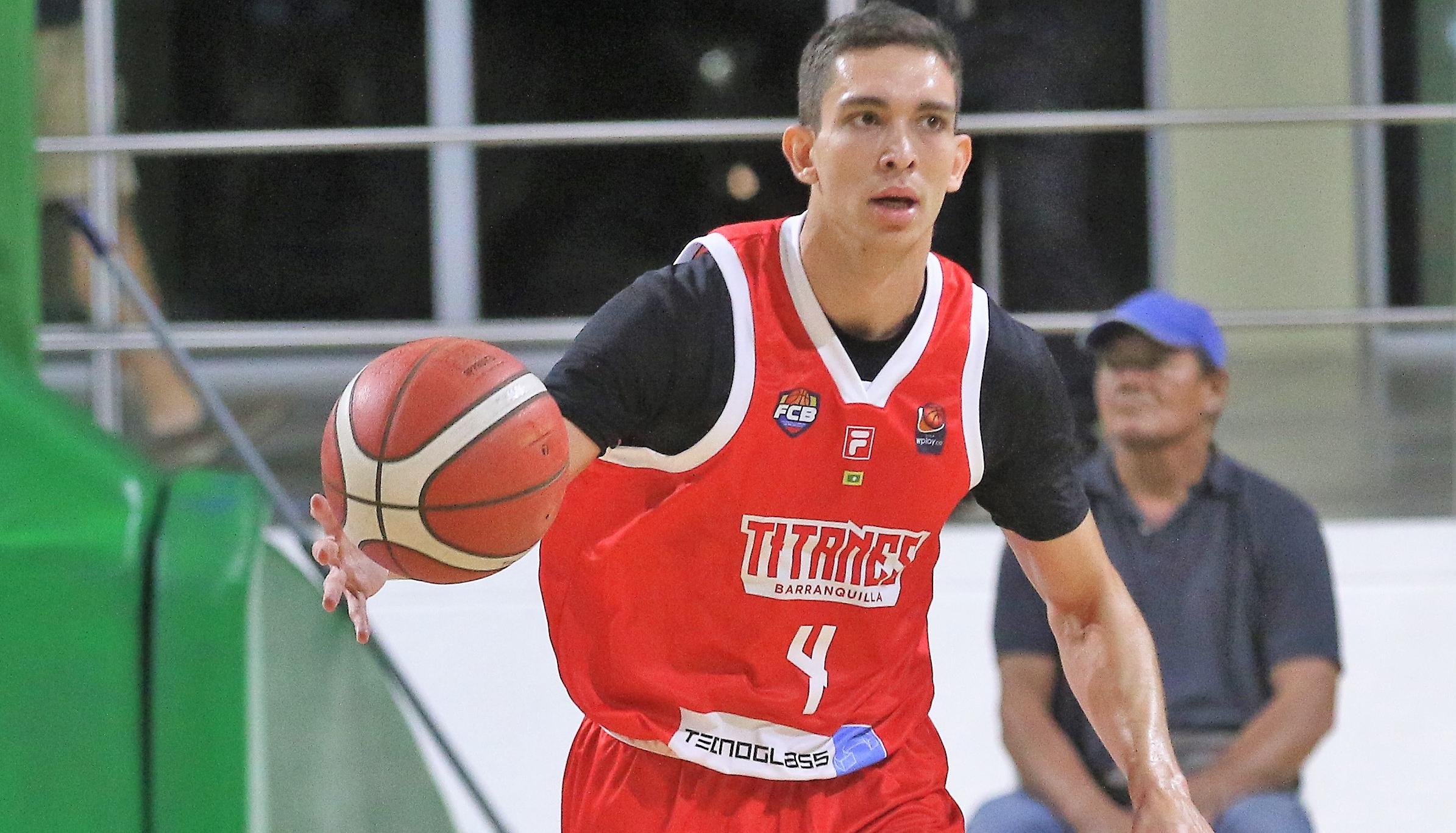 El argentino Andrés Jaime, jugador de Titanes 