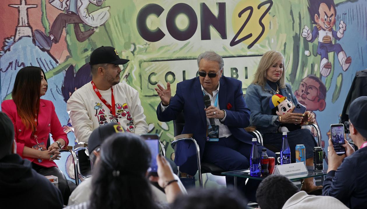 El actor mexicano Carlos Villagrán.