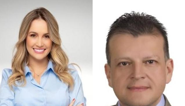 Senadora Ana María Castañeda y Representante Jairo Huberto Cristo.