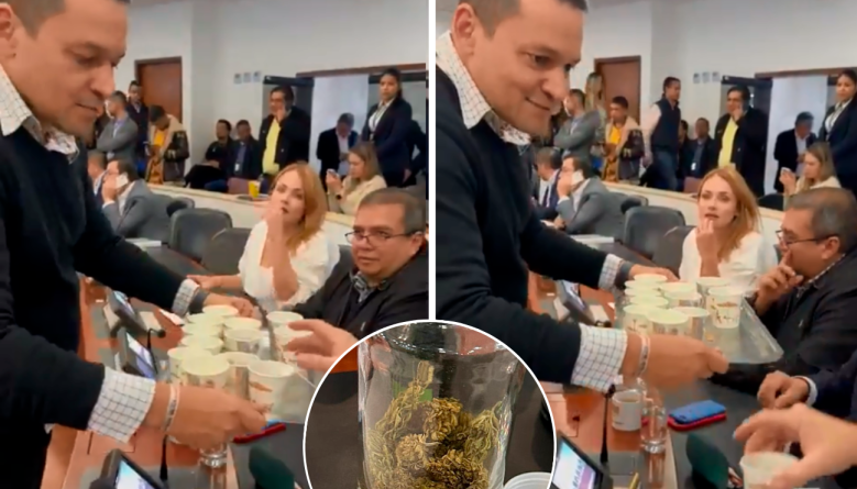 Aspecto de la distribución de los productos derivados de cannabis.