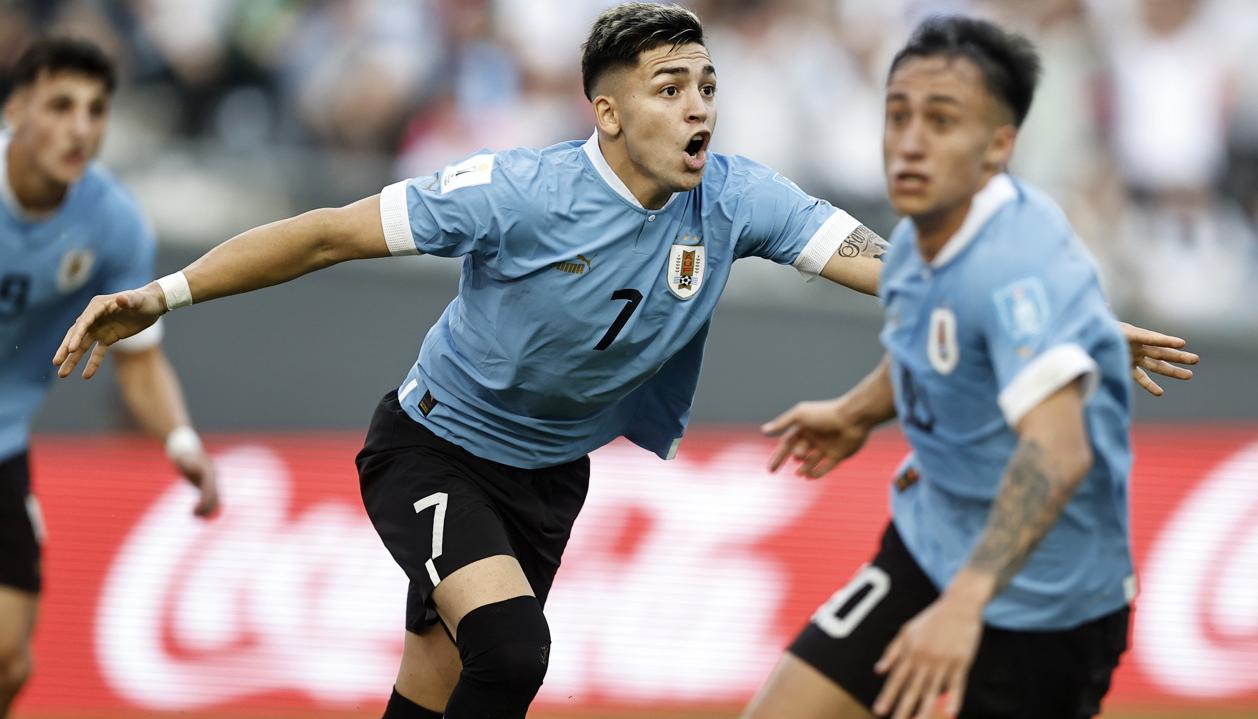 Anderson Duarte marcó el gol de la victoria ante Israel. 