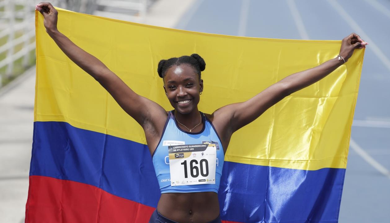 Melany Bolaño competirá en atletismo. 