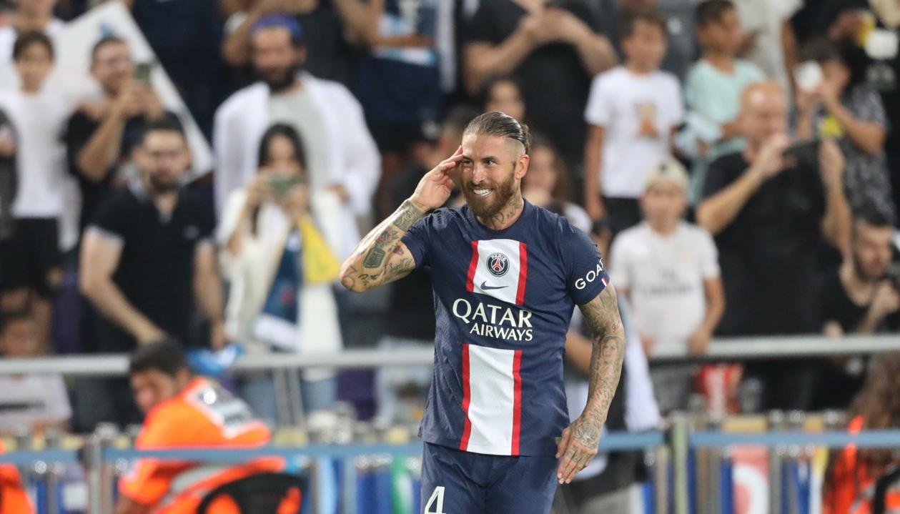 Sergio Ramos jugó dos temporadas con el París Saint Germain. 