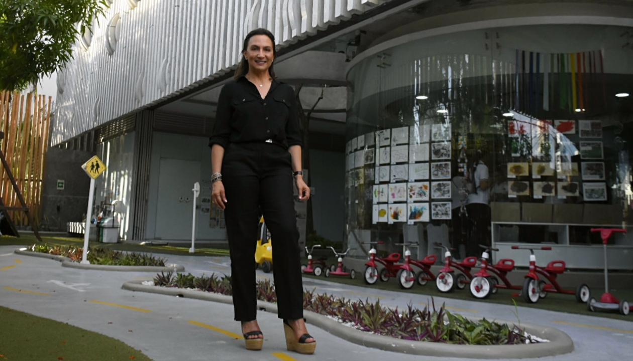 Silvia Pinedo Álvarez-Correa, directora del centro educativo y cultural para la infancia BabyGym.