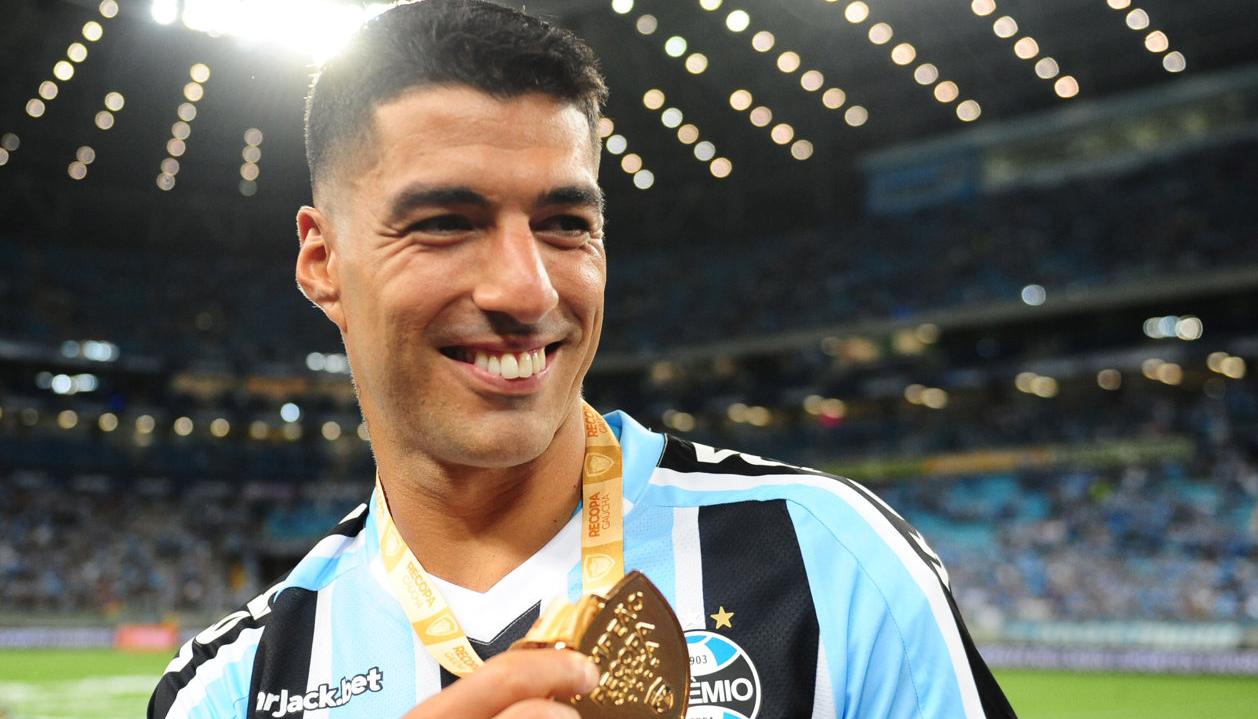 Luis Suárez se unió al Gremio de Porto Alegre en enero de este año. 