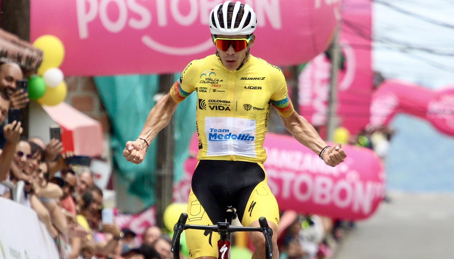 Miguel Ángel López ha demostrado una superioridad absoluta en la Vuelta a Colombia.