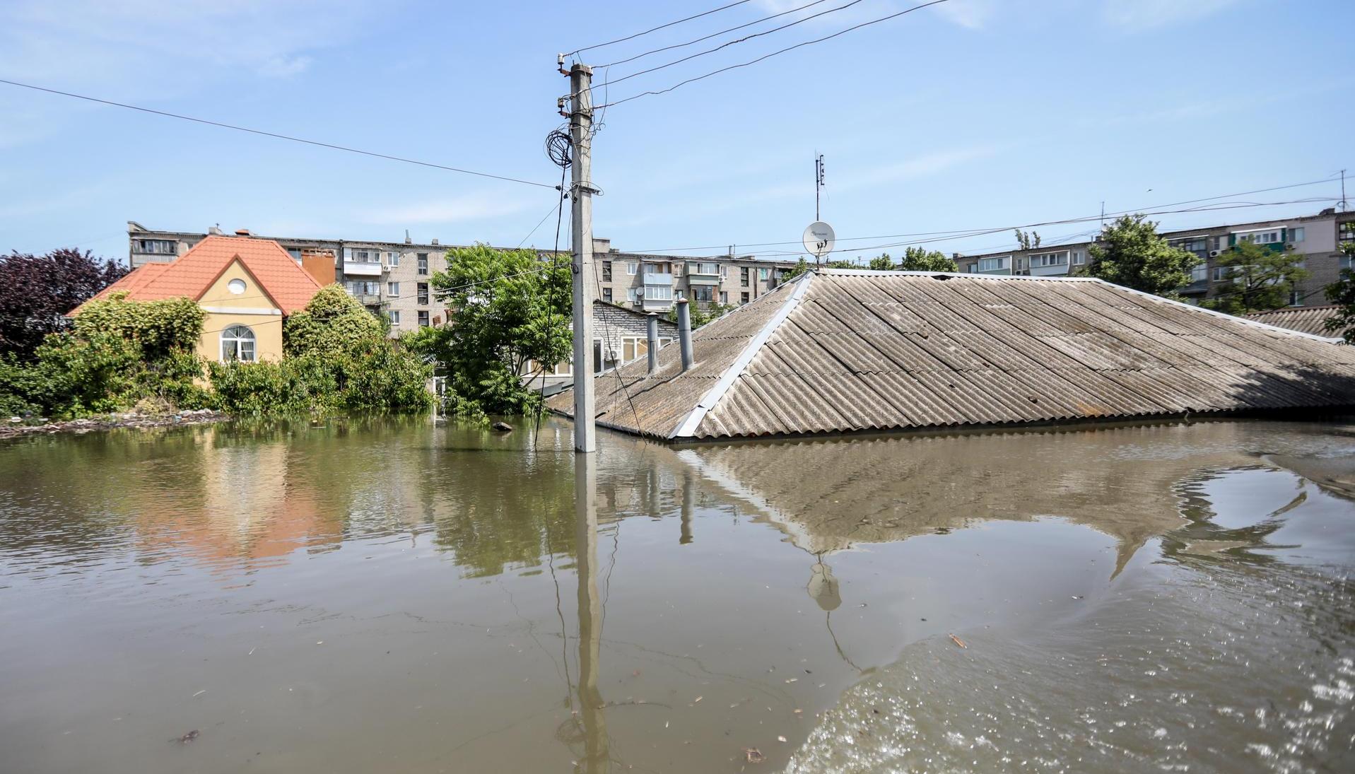 Alrededor de 2.7000 familias fueron evacuadas en Ucrania