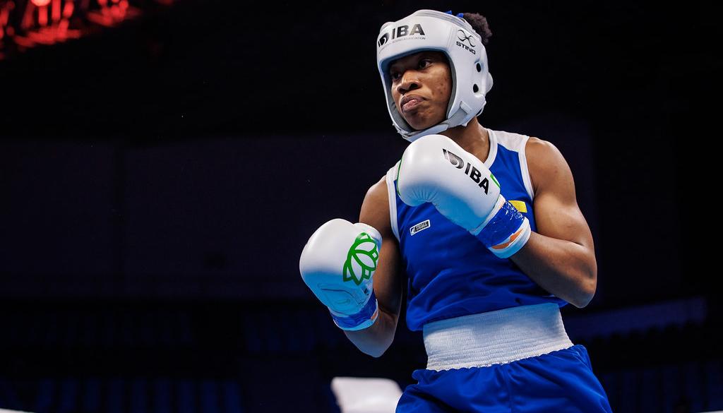 Angie Valdez, representante de Atlántico en boxeo.