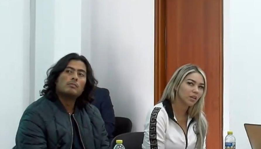 Nicolás Petro y Daysuris Vásquez.