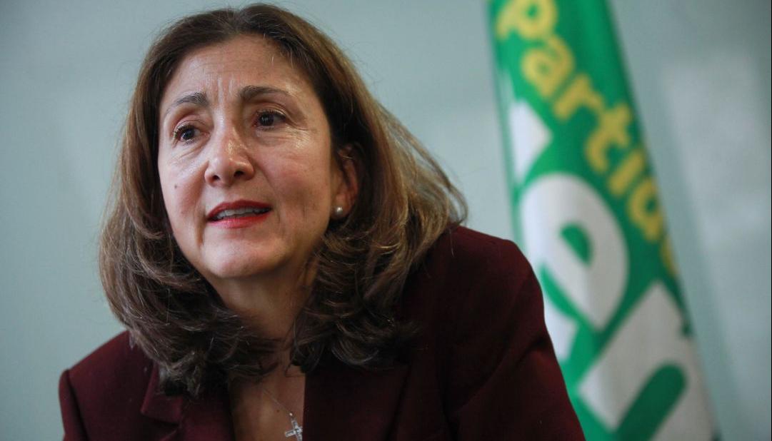 La excandidata presidencial Íngrid Betancourt.