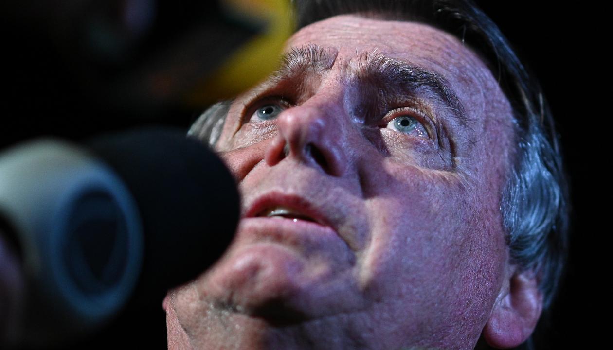 El expresidente de Brasil, Jair Bolsonaro.
