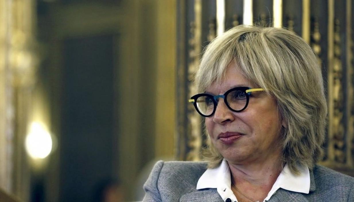 Cecilia Álvarez, exministra de Transporte.