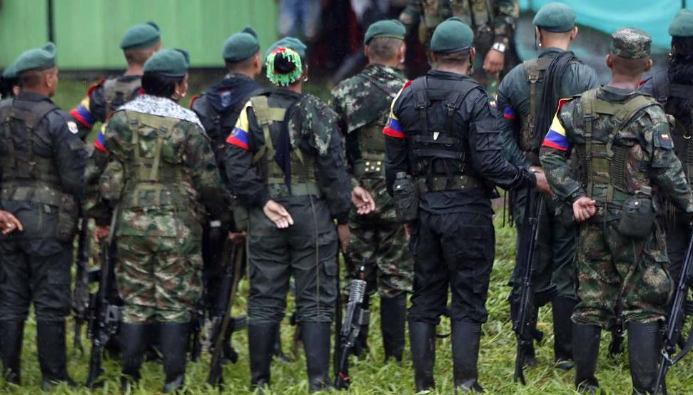 Comandantes guerrilleros de la disidencia de las FARC