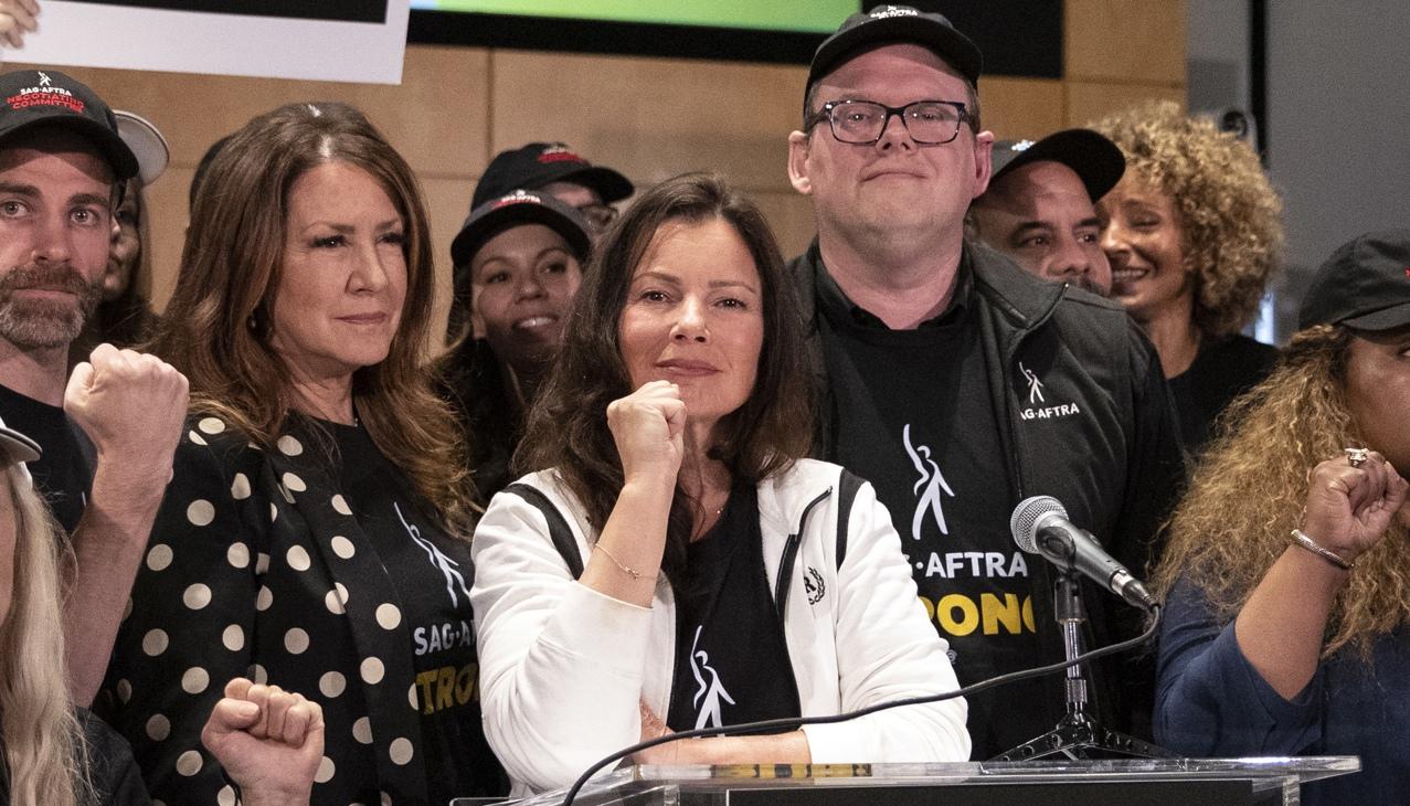  La presidenta de SAG-AFTRA, Fran Drescher.
