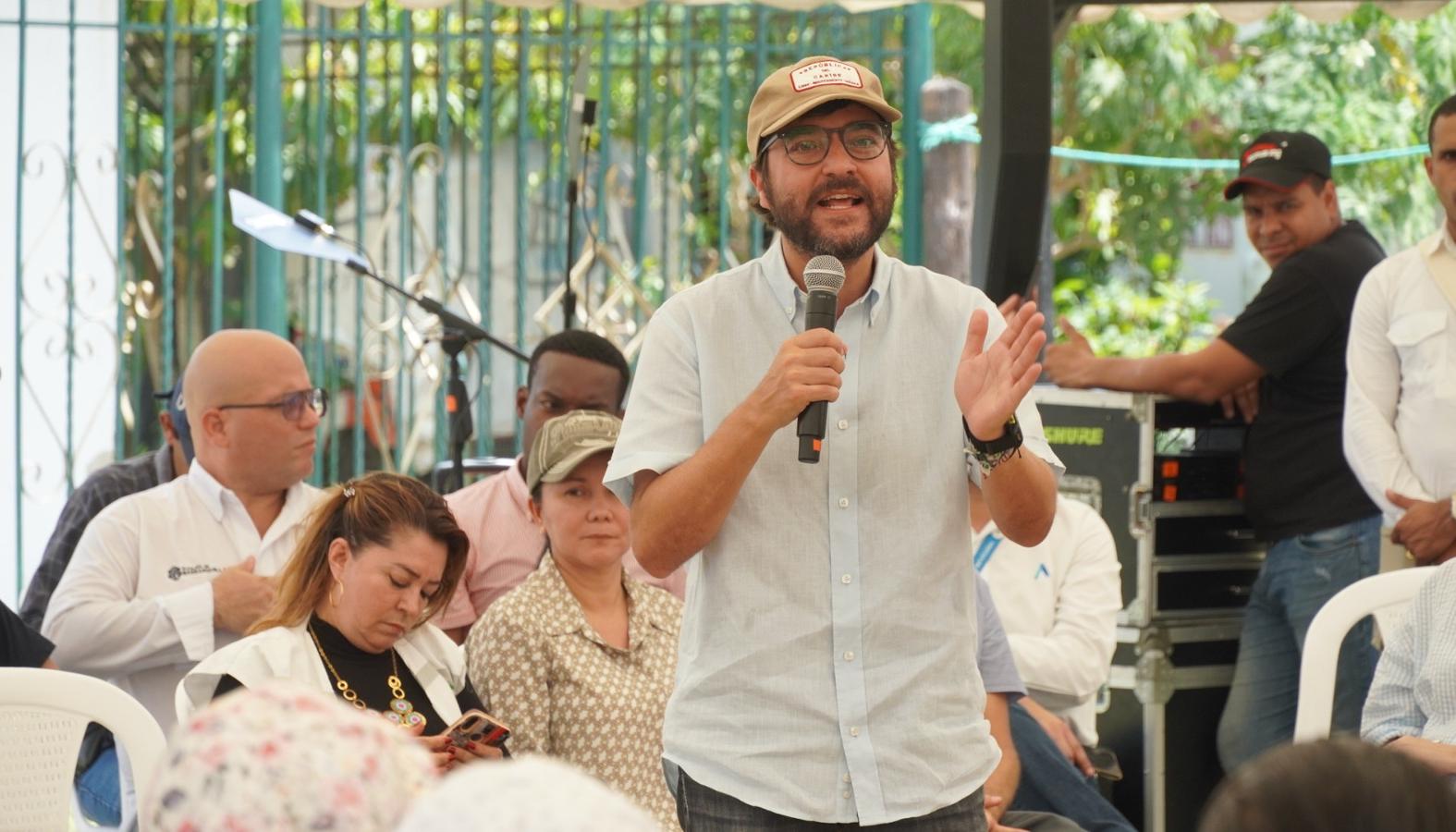 El Alcalde de Barranquilla Jaime Pumarejo