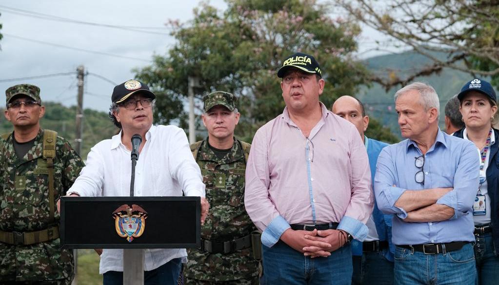 El Presidente Gustavo Petro en el Huila