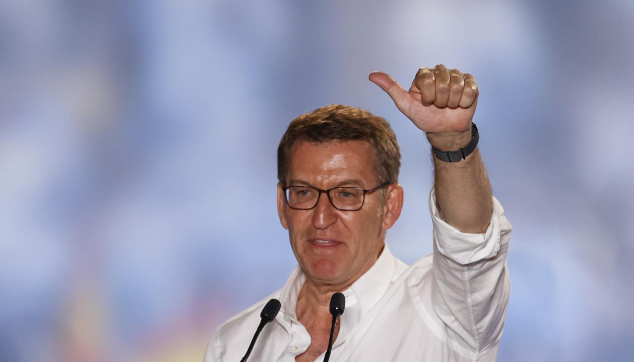 Alberto Núñez Feijóo, líder del conservador Partido Popular (PP).