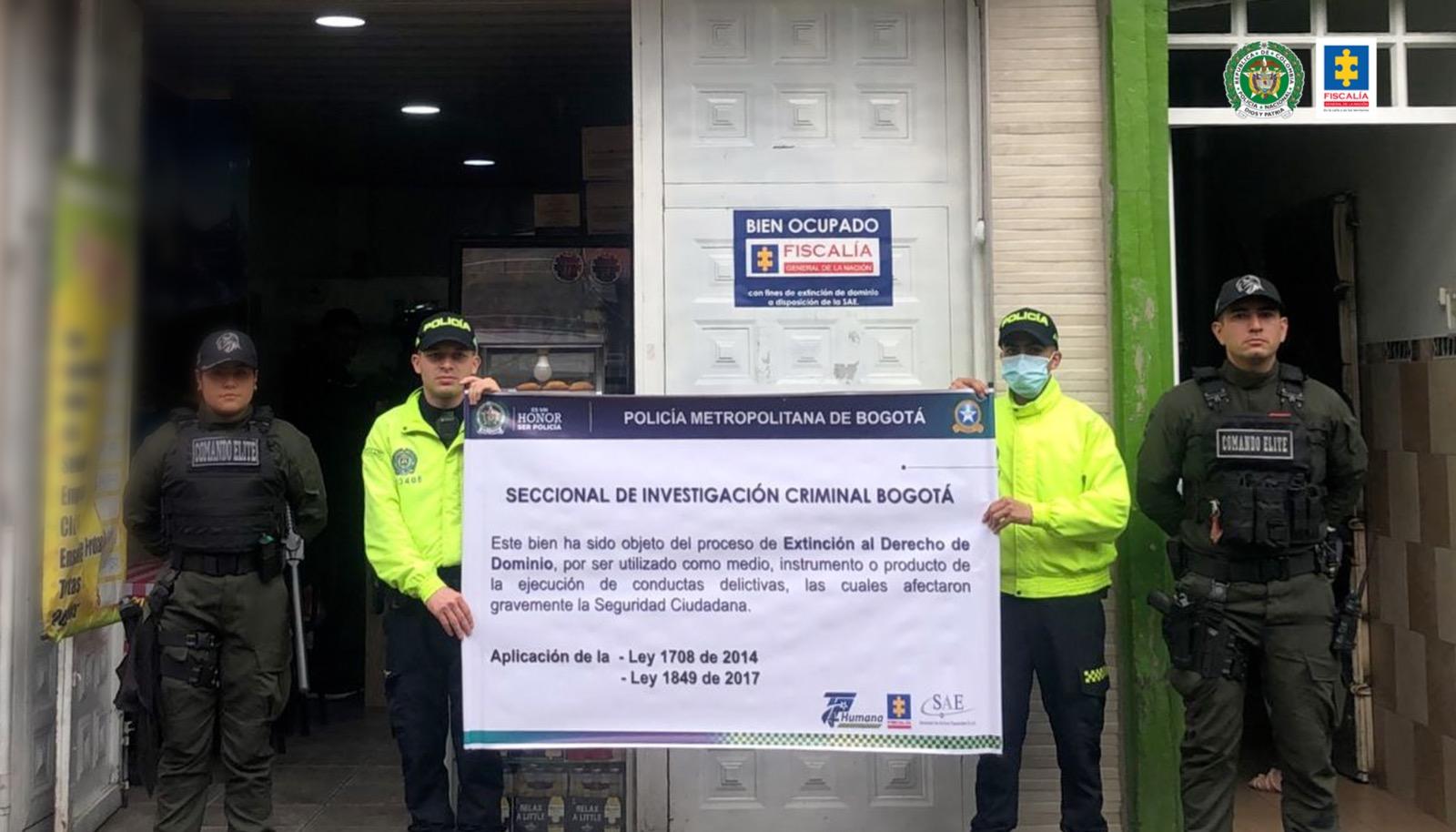Fiscalía en extinción de dominio.