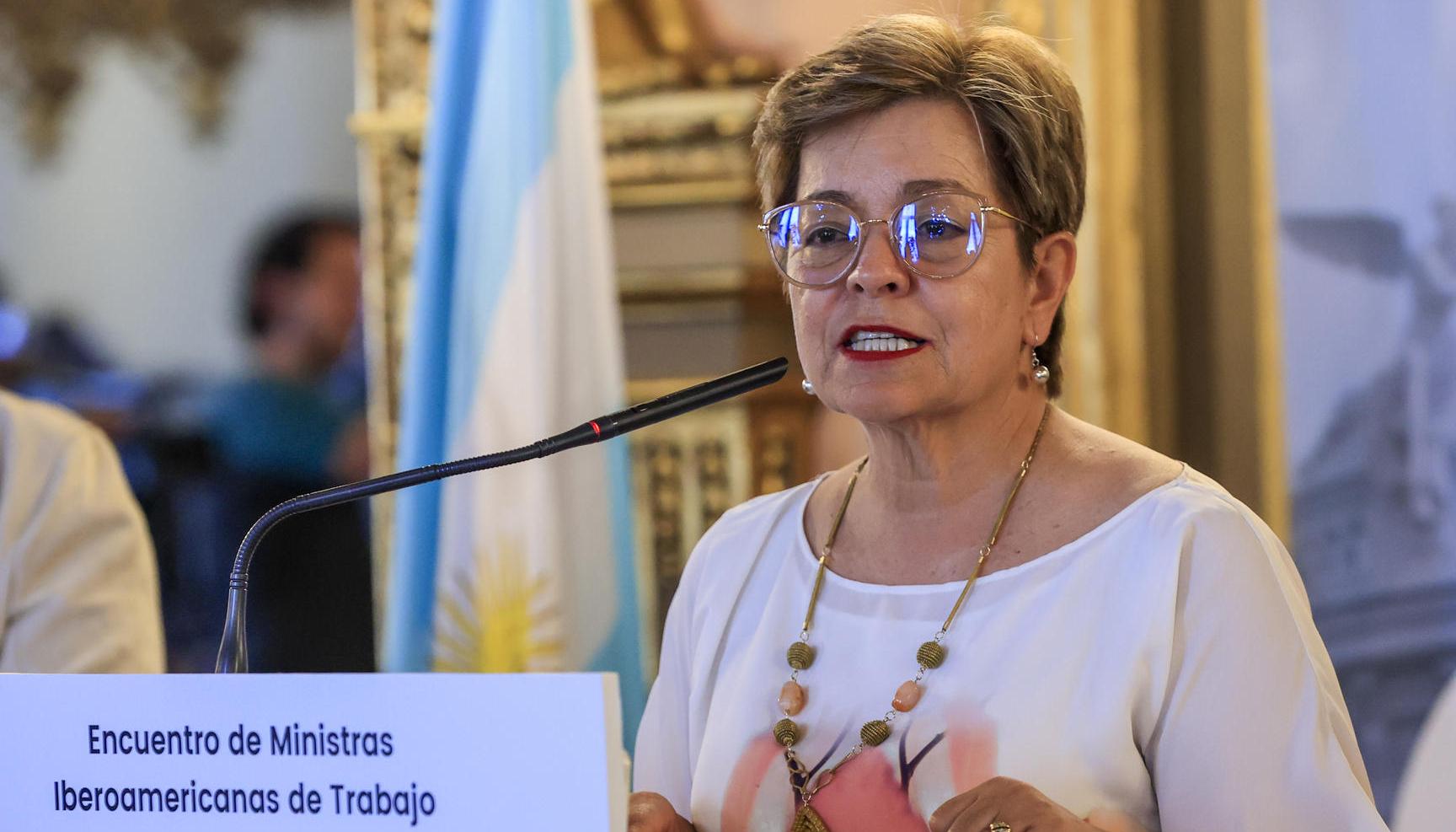 Ministra de Trabajo, Gloria Inés Ramírez.