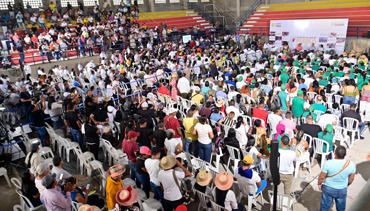 Última jornada del 'Gobierno con el Pueblo', en La Guajira.