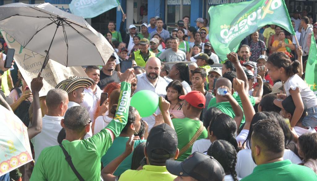 El candidato a la Alcaldía de Barranquilla, Luis Enrique Guzmán.