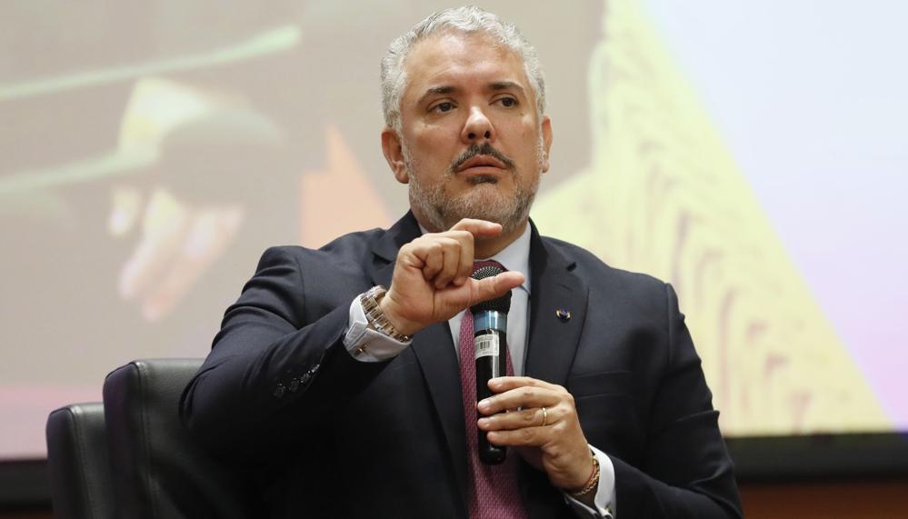 Iván Duque, expresidente de Colombia.
