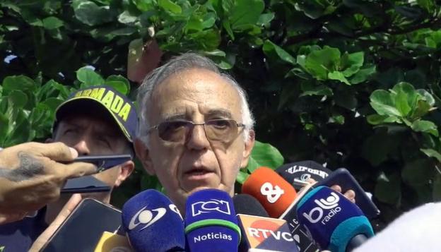 Iván Velásquez, Ministro de Defensa. 