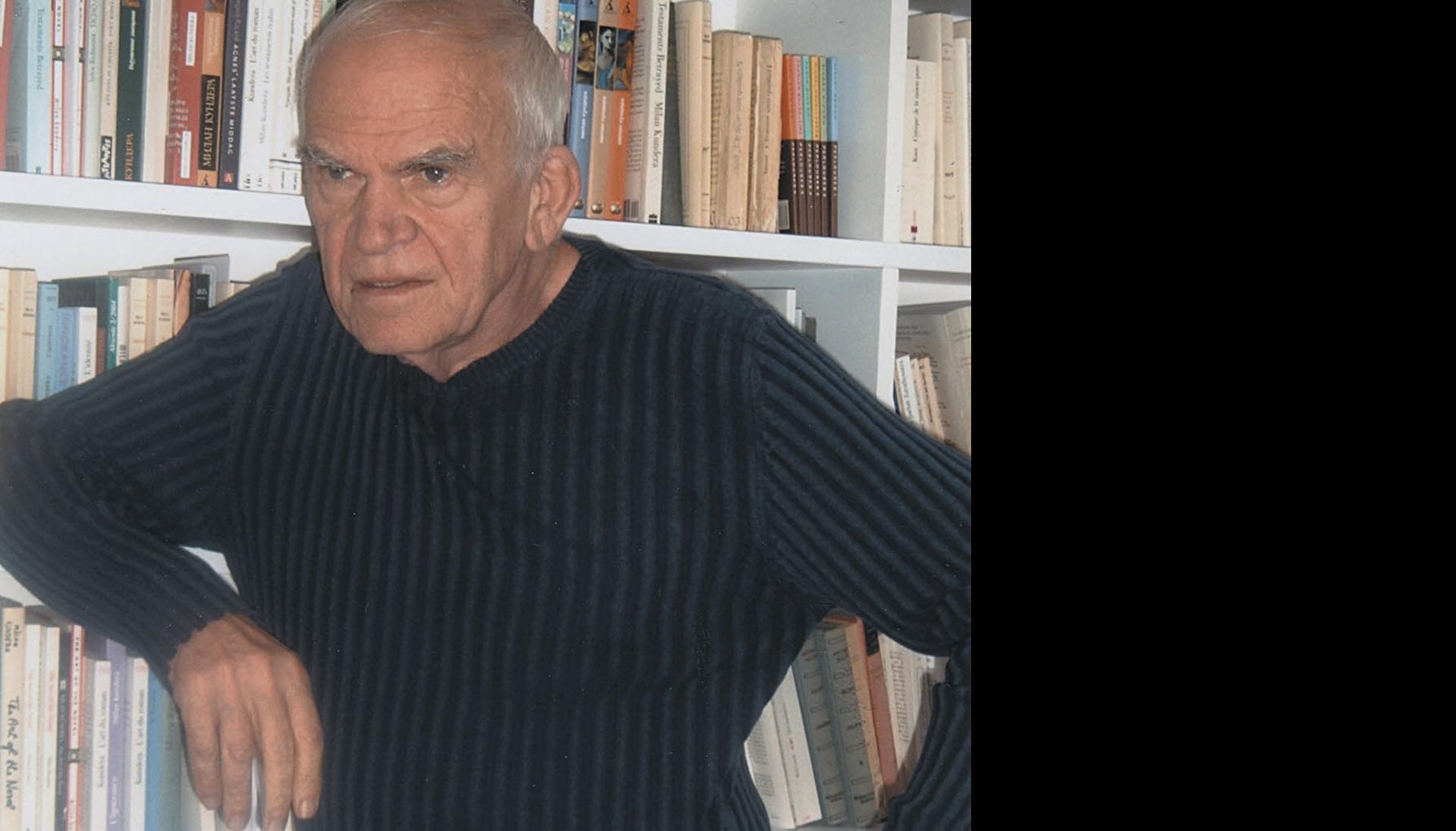 El escritor checo Milan Kundera.