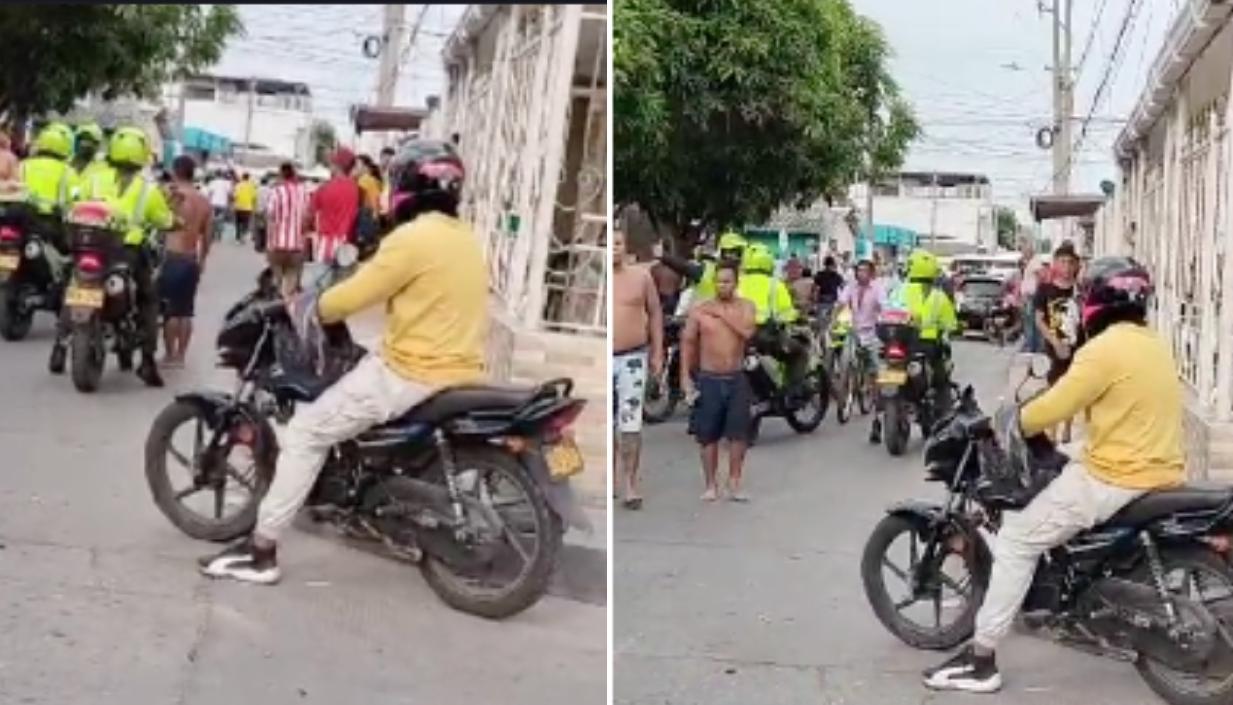 Lugar donde ocurrió el crimen. 