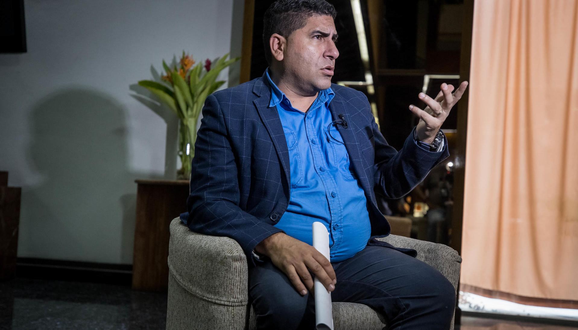 Luis Ratti, el precandidato presidencial independiente.