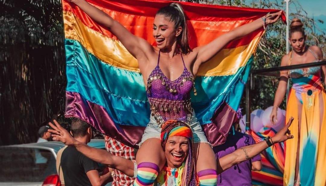 Marcha LGBTIQ+ en Barranquilla.