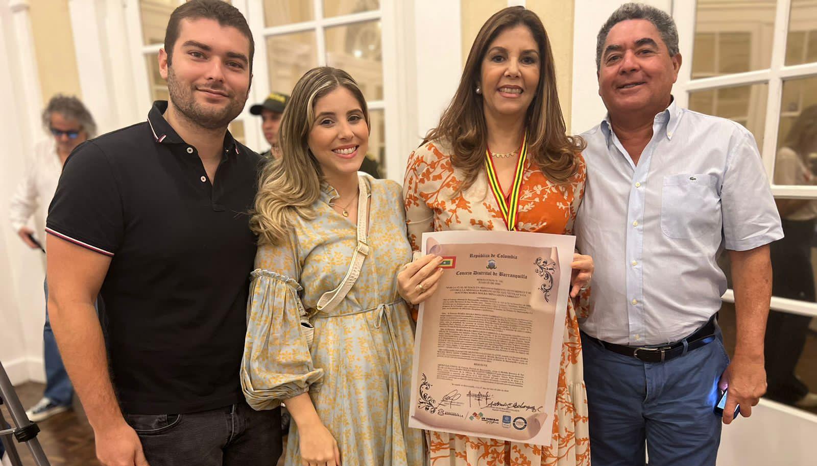 Subsecretaria de la Oficina de Pasaportes del Atlántico, María Malka Irina León Carrillo.