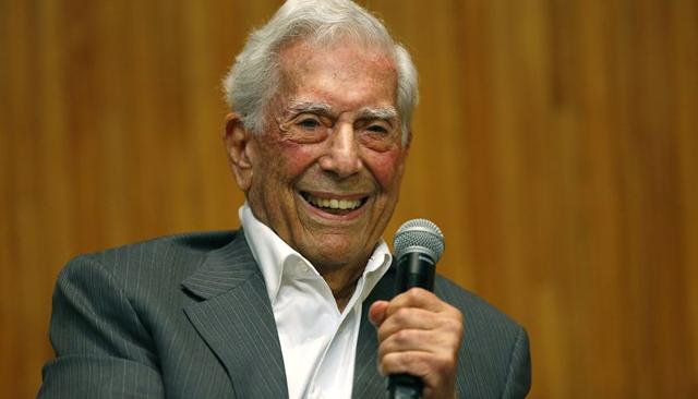Novelista peruano-español Mario Vargas Llosa.