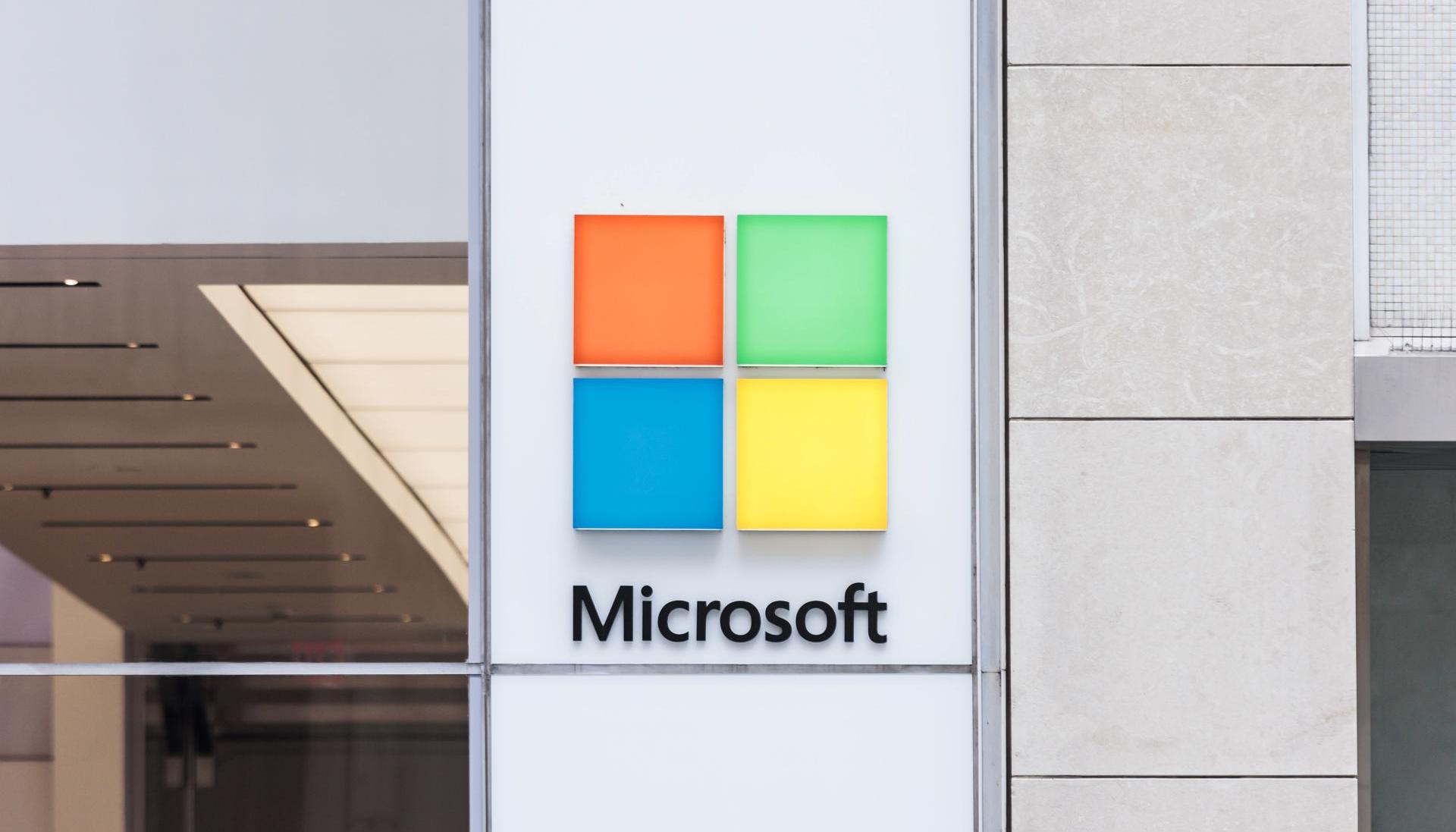 El gigante tecnológico Microsoft.