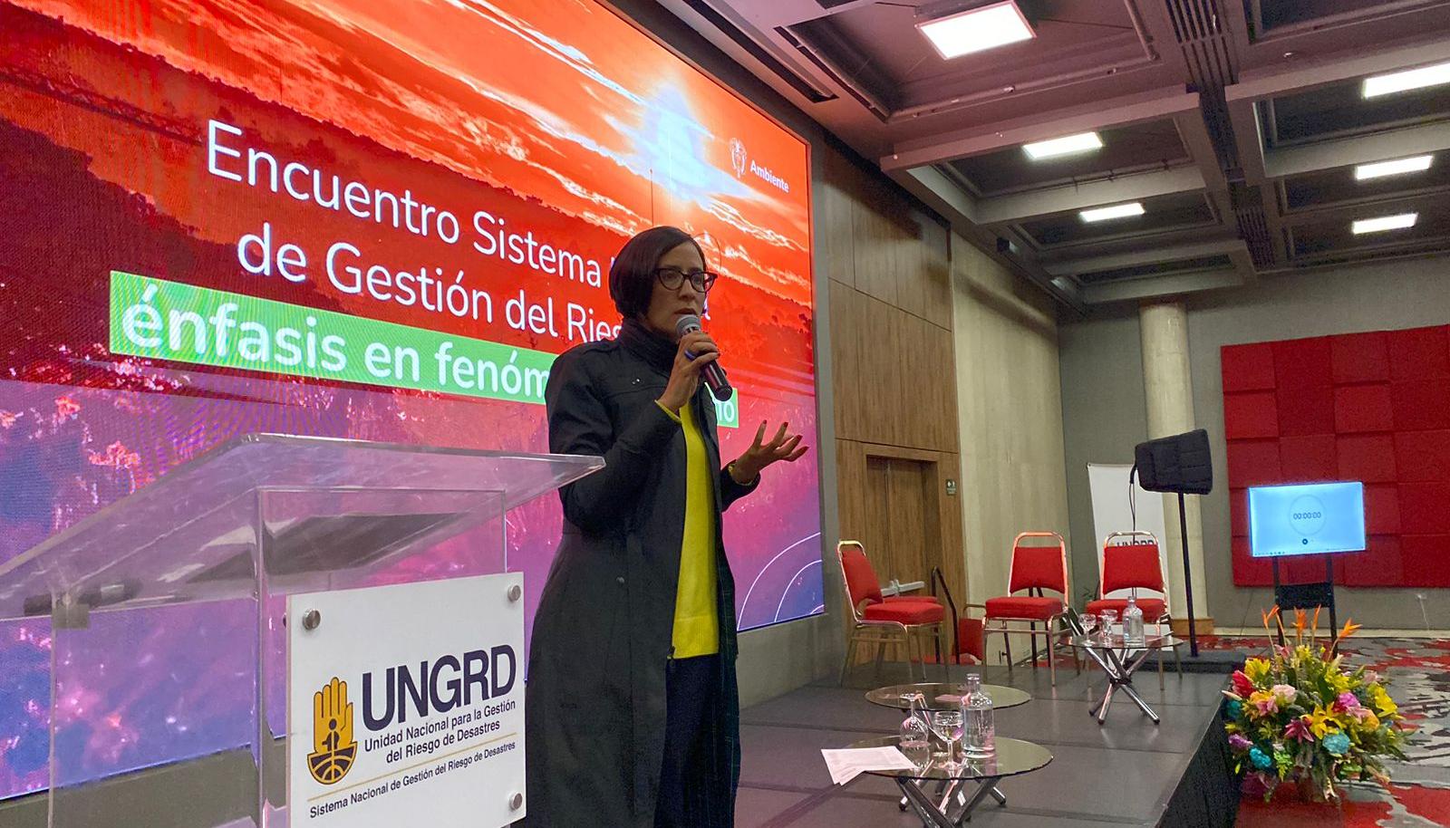 Ministra de Ambiente y Desarrollo Sostenible Susana Muhamad 