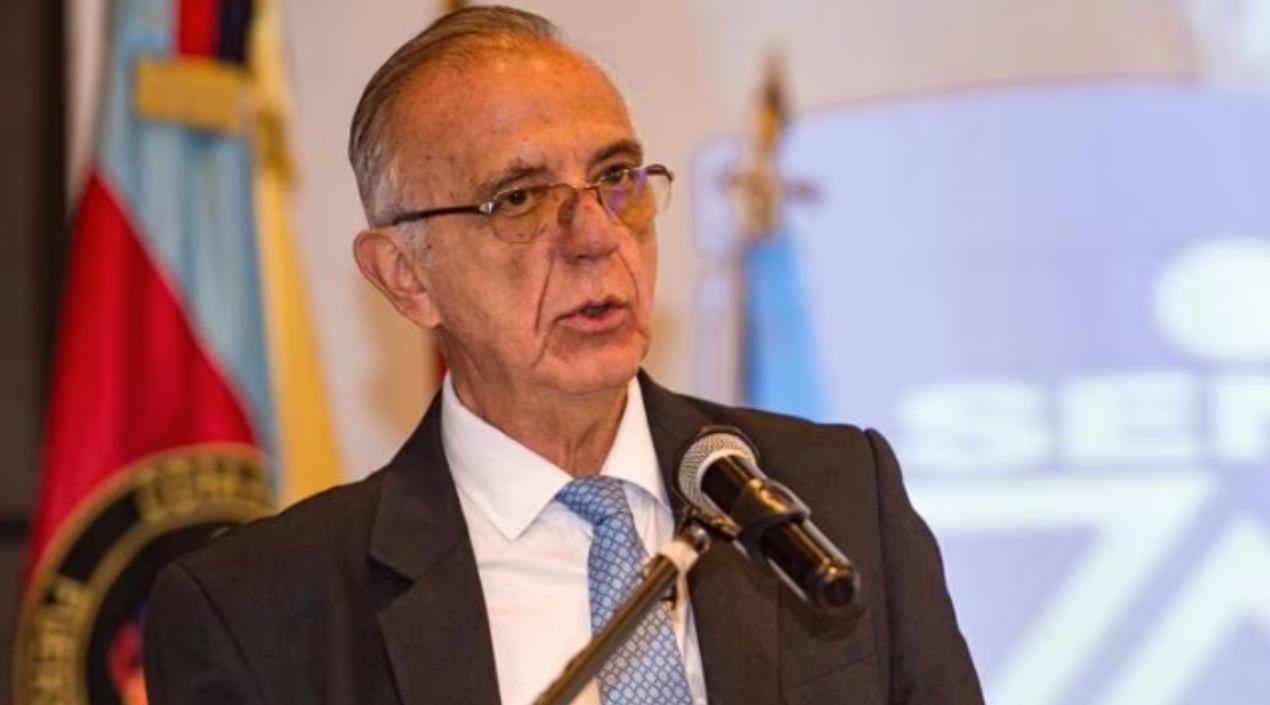 Iván Velásquez, ministro de Defensa. 