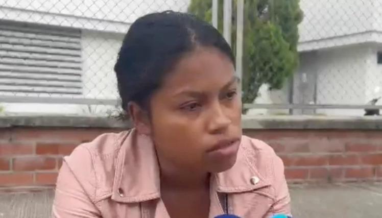 Marly Mosquera, madre de Salomé.