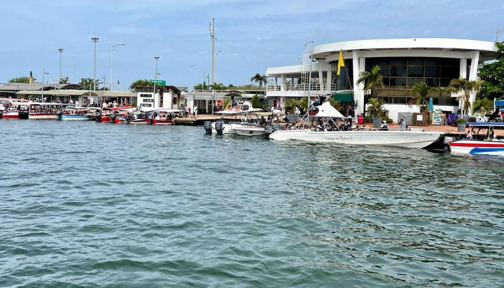 Muelle La Bodeguita de Cartagena.