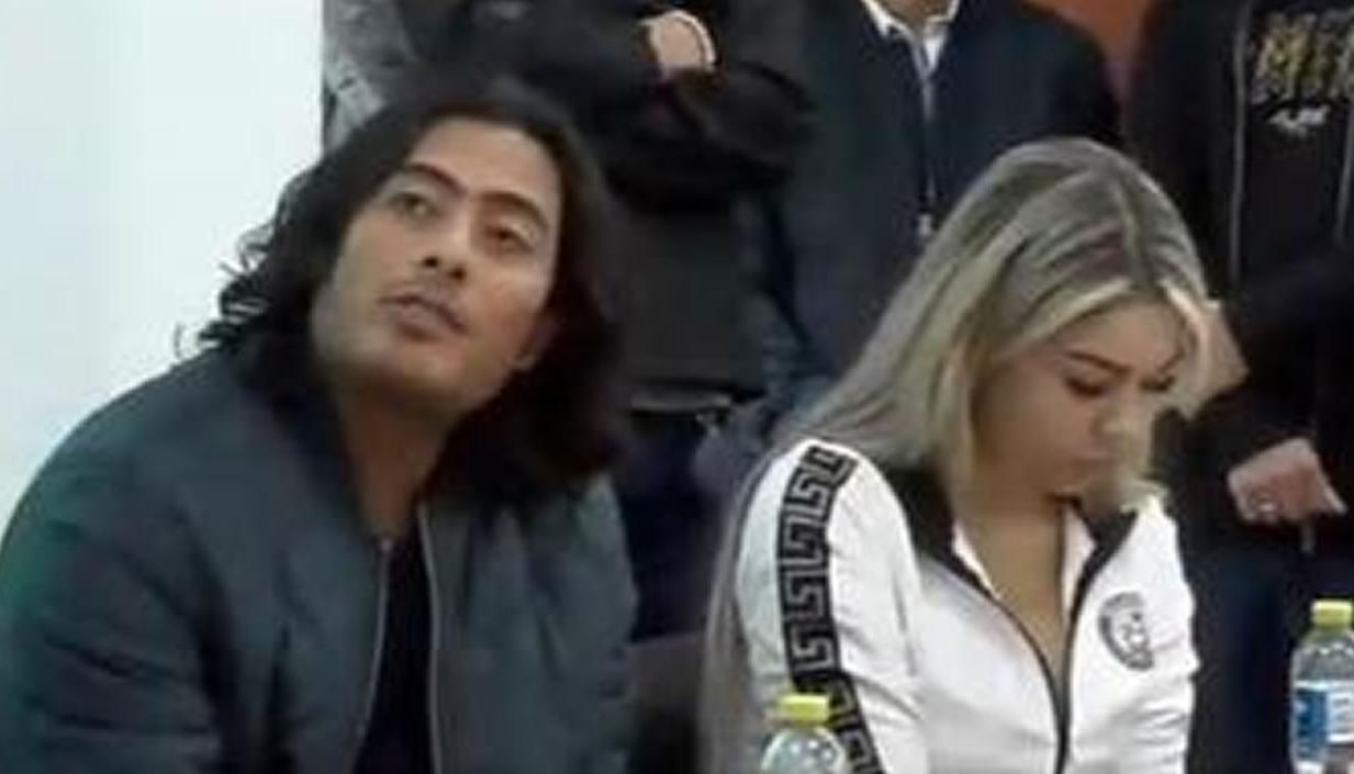 Nicolás Petro y Daysuris Vásquez.