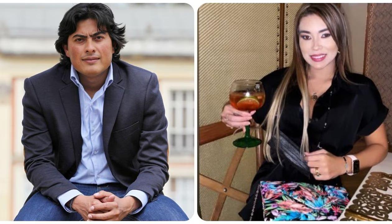 Nicolás Petro y Daysuris Vásquez, capturados.