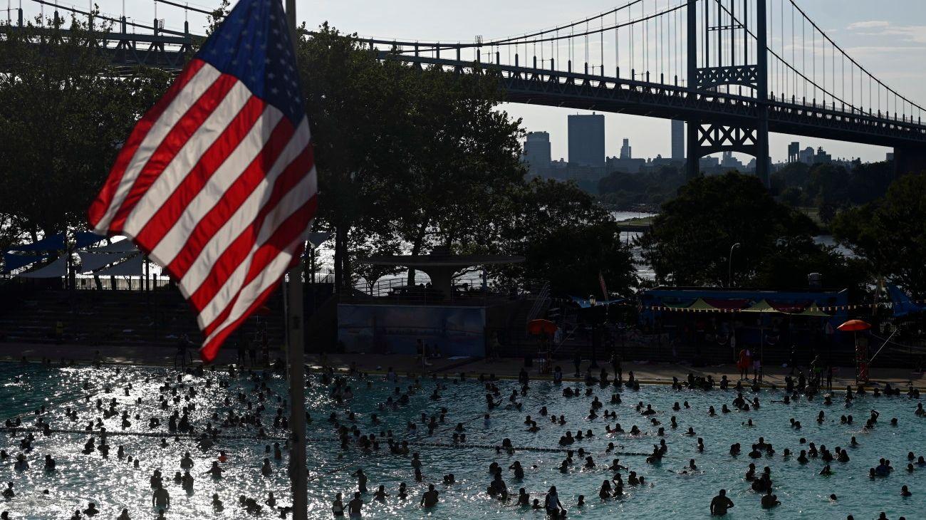 Foto referencial ola de calor en Estados Unidos.