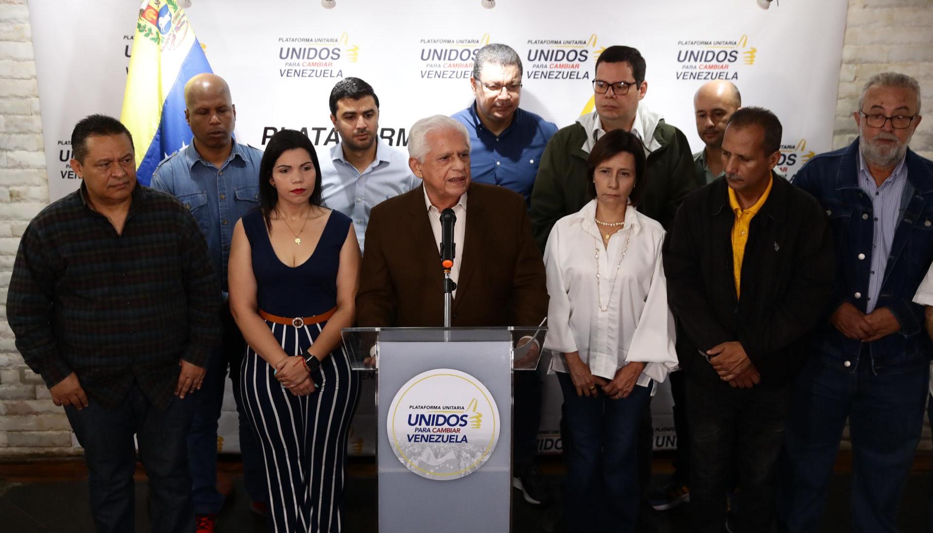 Oposición venezolana. 
