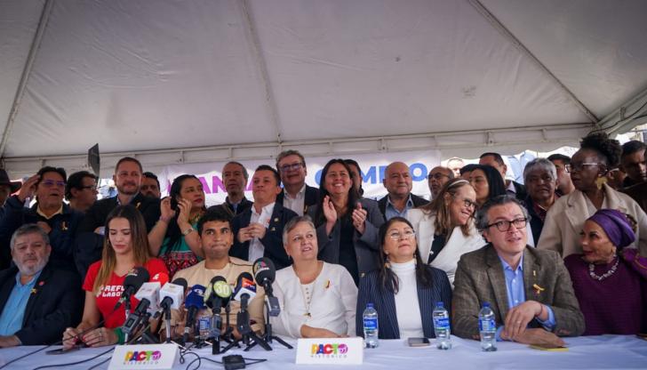 Bancada del Pacto Histórico, partido de Gobierno.